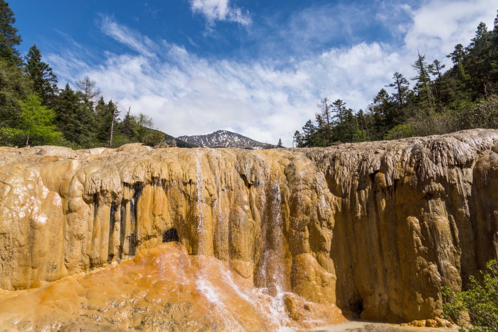 Der als "Washing Cave" benannte kleine Wasserfall