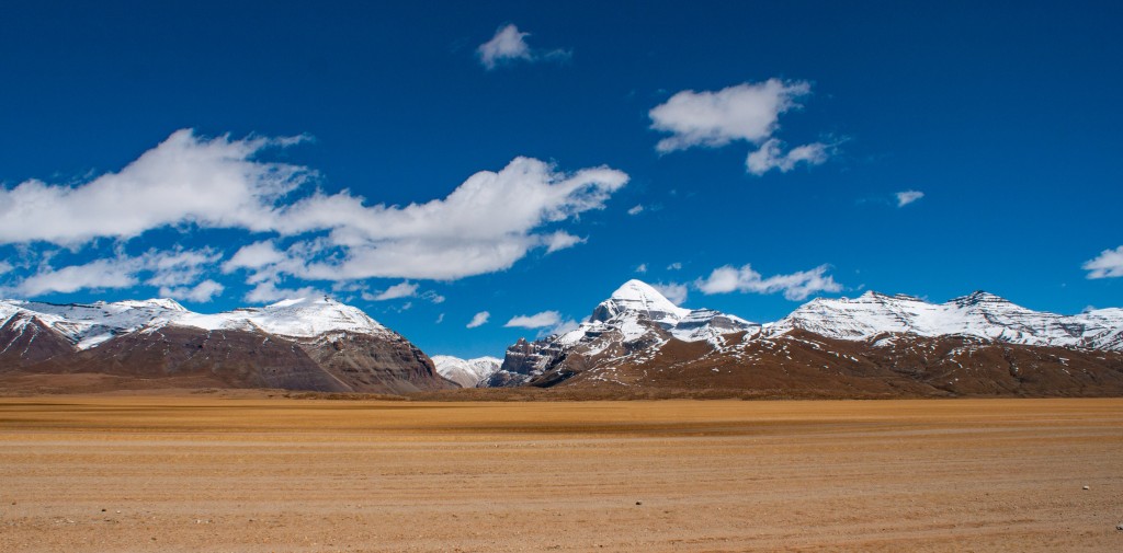 Panoramasicht auf den Kailash 