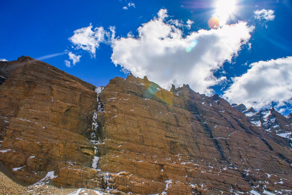 Unter den Klippen der Kailash Westseite