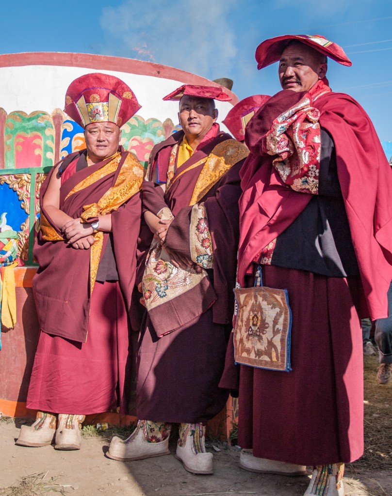 Die Elite des tibetischen Klerus ist in Yushu anzutreffen