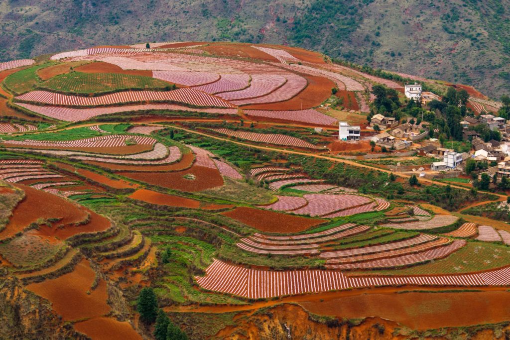 Yunnan_Dongchuan_Red_Lands_luoxiagou_dorf